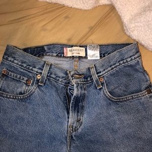 Levi’s loose jeans